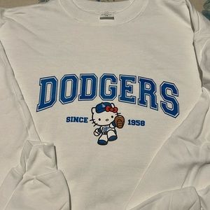 Dodger kitty sweater